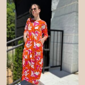 Zadie B's Vibrant Floral Maxi Dress